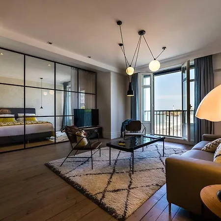 Lejlighed Beachview Keyweek Beachfront Renovated With Parking In Biarritz